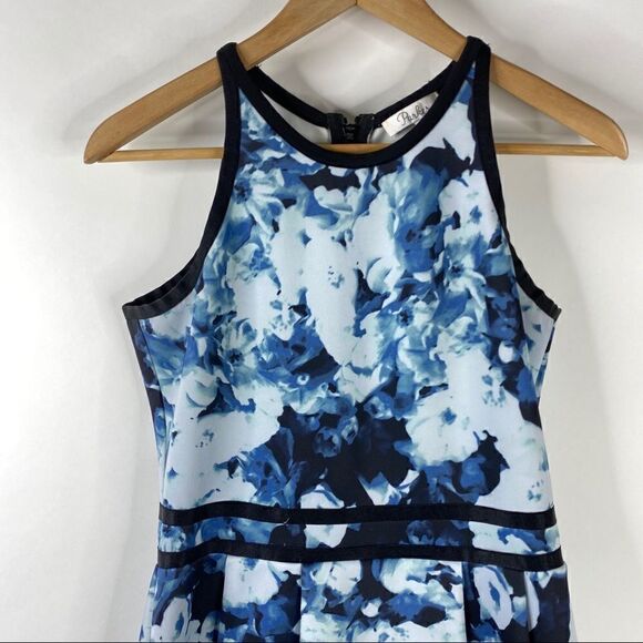 Parker Dress Floral Print Emmy Fit & Flare Mini - Picture 3 of 8